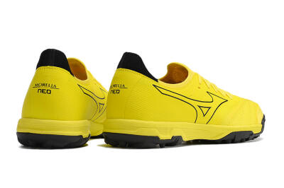 Mizuno Morelia Neo Sala β Japan TF Artificial Turf Soccer Shoes - Yellow/Black
