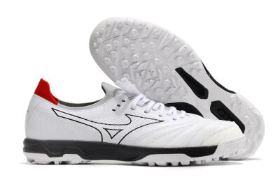 Mizuno Morelia Neo Sala β Japan TF Artificial Turf Soccer Shoes - White/Black/Red