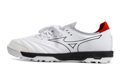 Mizuno Morelia Neo Sala β Japan TF Artificial Turf Soccer Shoes - White/Black/Red