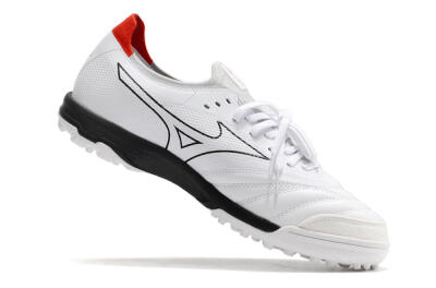 Mizuno Morelia Neo Sala β Japan TF Artificial Turf Soccer Shoes - White/Black/Red