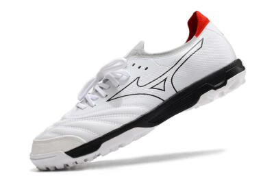Mizuno Morelia Neo Sala β Japan TF Artificial Turf Soccer Shoes - White/Black/Red