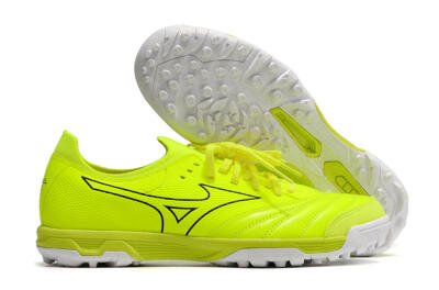 Mizuno Morelia Neo Sala β Japan TF Artificial Turf Soccer Shoes - Green/Black