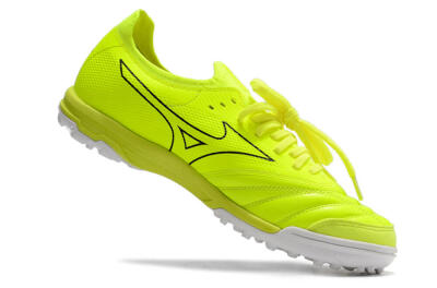 Mizuno Morelia Neo Sala β Japan TF Artificial Turf Soccer Shoes - Green/Black