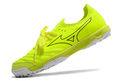 Mizuno Morelia Neo Sala β Japan TF Artificial Turf Soccer Shoes - Green/Black
