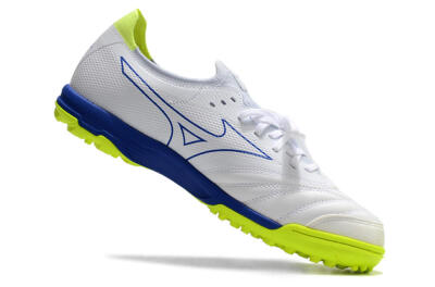 Mizuno Morelia Neo Sala β Japan TF Artificial Turf Soccer Shoes - White/Blue