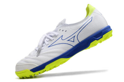 Mizuno Morelia Neo Sala β Japan TF Artificial Turf Soccer Shoes - White/Blue