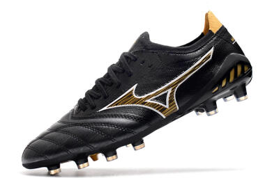 Mizuno Morelia Neo 3 Japan FG Firm Ground Soccer Cleats - Black/Yellow