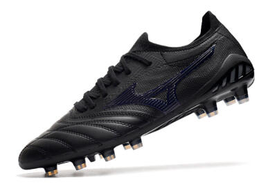 Mizuno Morelia Neo 3 Japan FG Firm Ground Soccer Cleats - Black/Blue