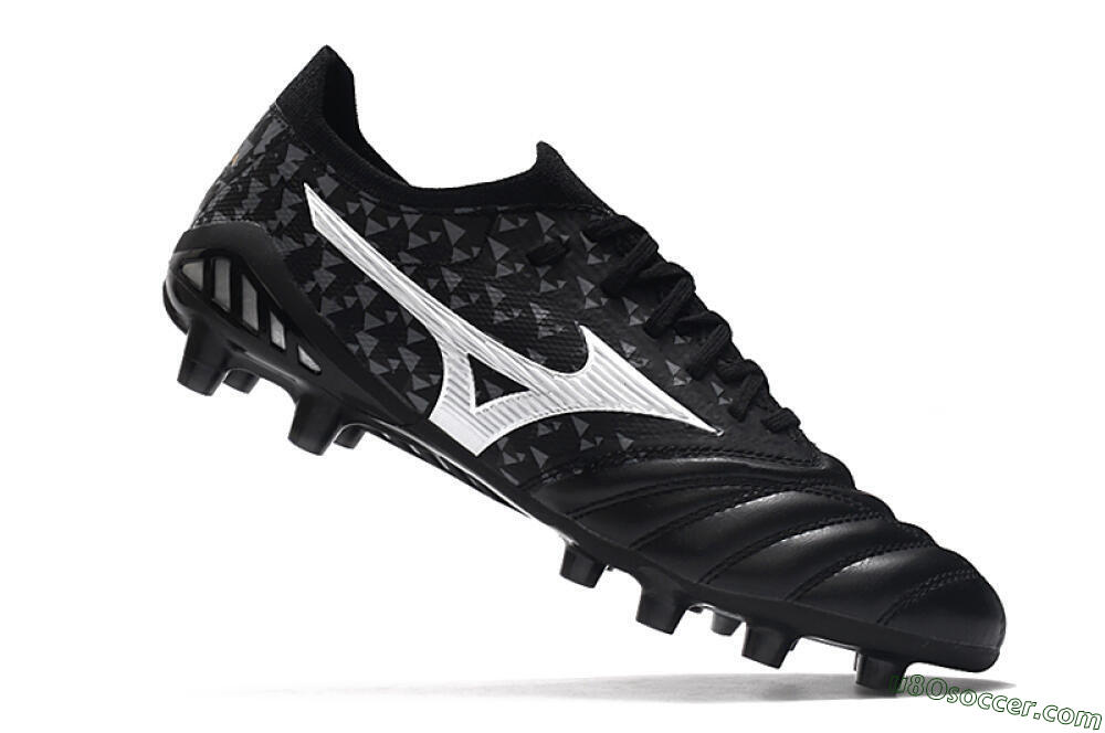 Mizuno Morelia Neo 3 Japan FG Firm Ground Soccer Cleats - Black/White 4
