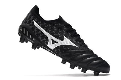 Mizuno Morelia Neo 3 Japan FG Firm Ground Soccer Cleats - Black/White
