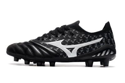 Mizuno Morelia Neo 3 Japan FG Firm Ground Soccer Cleats - Black/White