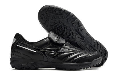Mizuno Morelia Sala Classic TF Artificial Turf Soccer Shoes - Black/Black