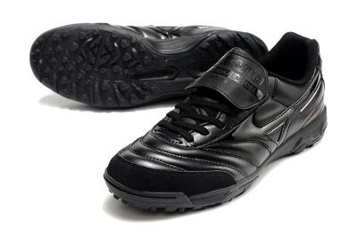 Mizuno Morelia Sala Classic TF Artificial Turf Soccer Shoes - Black/Black