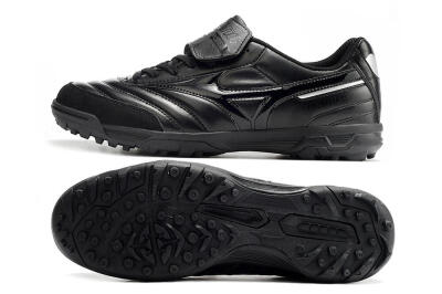 Mizuno Morelia Sala Classic TF Artificial Turf Soccer Shoes - Black/Black