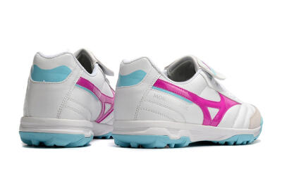 Mizuno Morelia Sala Classic TF Artificial Turf Soccer Shoes - White/Red/Blue