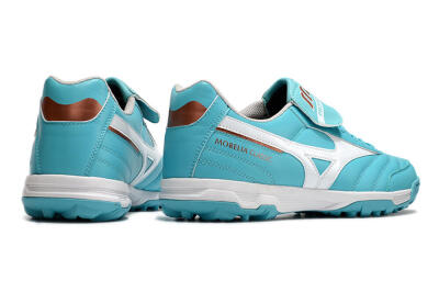 Mizuno Morelia Sala Classic TF Artificial Turf Soccer Shoes - Blue/White