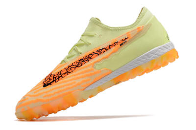 Nike React Phantom GX Pro TF Artificial Turf Soccer Shoes - Orange/Green