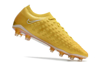 Nike Phantom Ultra Venom FG Firm Ground Soccer Cleats - Gold/White