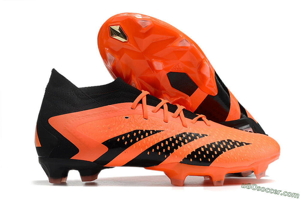 Adidas Predator Accuracy.1 FG Firm Ground Soccer Cleats - Orange/Black 1