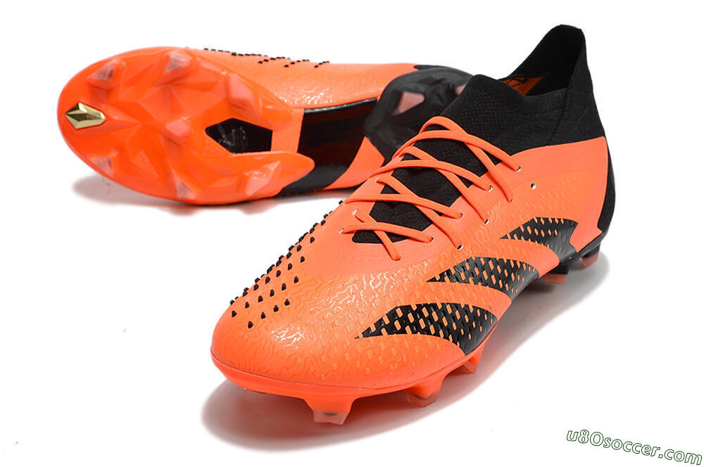 Adidas Predator Accuracy.1 FG Firm Ground Soccer Cleats - Orange/Black 3