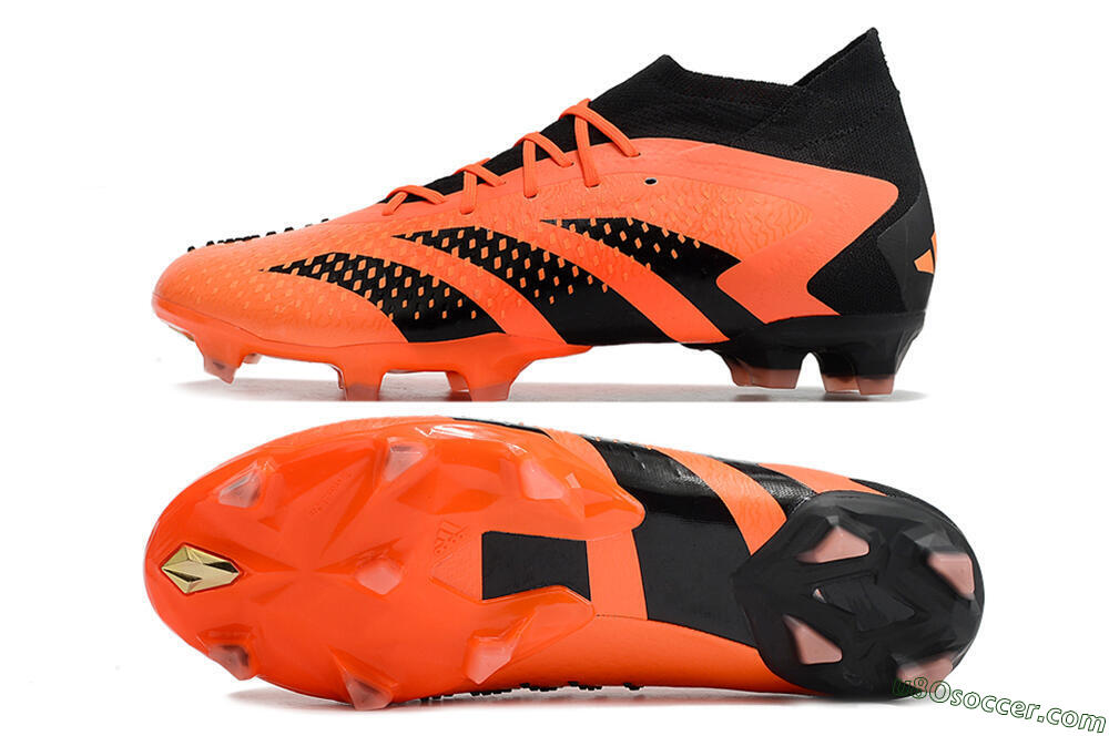 Adidas Predator Accuracy.1 FG Firm Ground Soccer Cleats - Orange/Black 0
