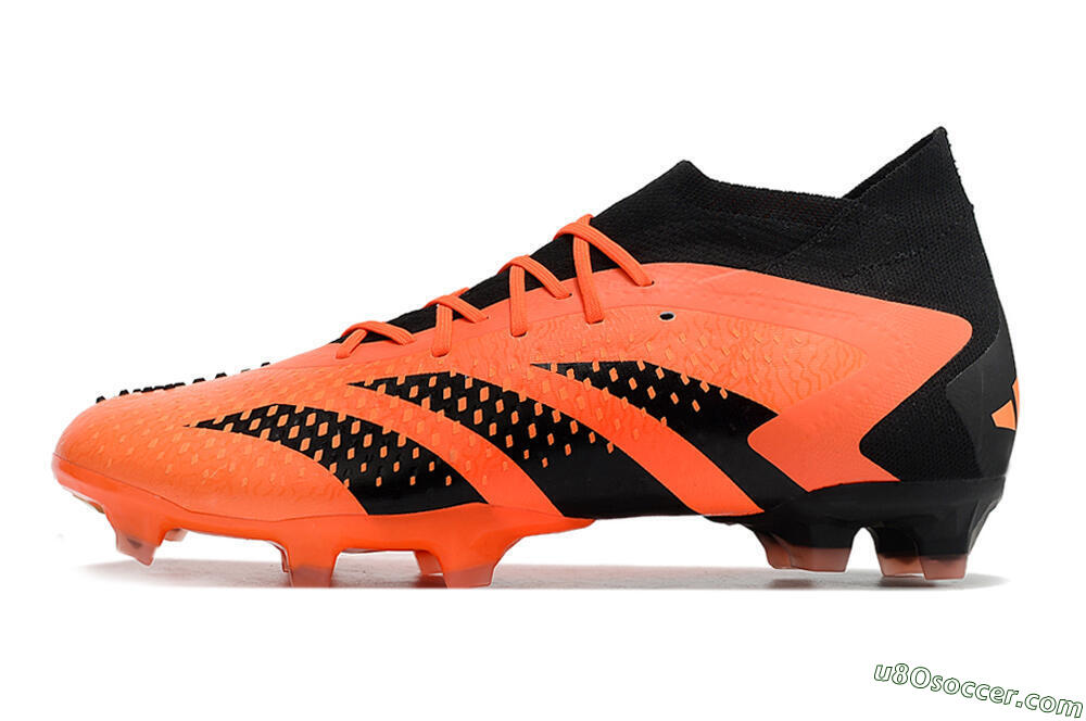Adidas Predator Accuracy.1 FG Firm Ground Soccer Cleats - Orange/Black 2