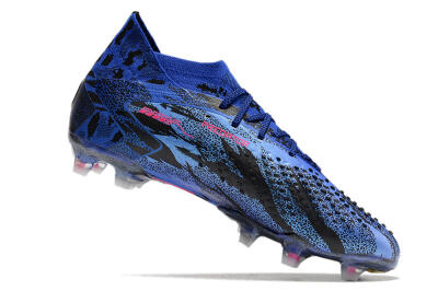 Adidas Predator Accuracy.1 Paul Pogba FG Firm Ground Soccer Cleats - Blue/Pink