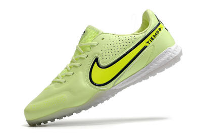 Nike React Tiempo Legend 9 Pro TF Artificial Turf Soccer Shoes - Green/Black