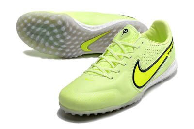 Nike React Tiempo Legend 9 Pro TF Artificial Turf Soccer Shoes - Green/Black