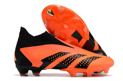 Adidas Predator Accuracy+ FG Firm Ground Soccer Cleats - Orange/Black