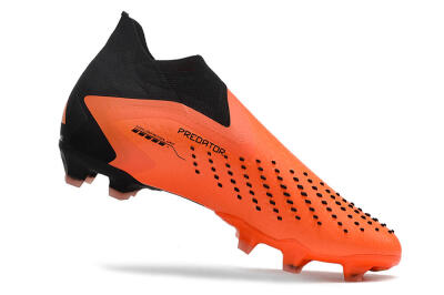 Adidas Predator Accuracy+ FG Firm Ground Soccer Cleats - Orange/Black