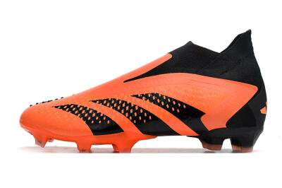 Adidas Predator Accuracy+ FG Firm Ground Soccer Cleats - Orange/Black