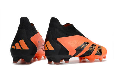 Adidas Predator Accuracy+ FG Firm Ground Soccer Cleats - Orange/Black