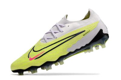 Nike Phantom GX Elite FG Firm Ground Soccer Cleats - White/Green/Black