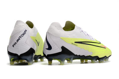 Nike Phantom GX Elite FG Firm Ground Soccer Cleats - White/Green/Black