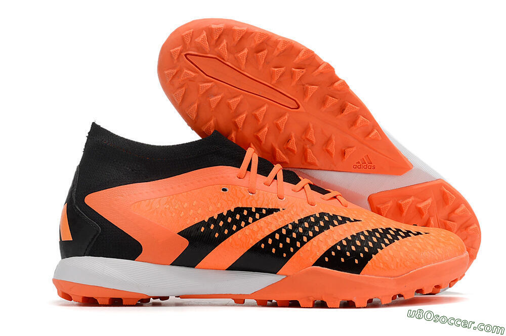 Adidas Predator Accuracy.1 TF Artificial Turf Soccer Shoes - Orange/Black 1