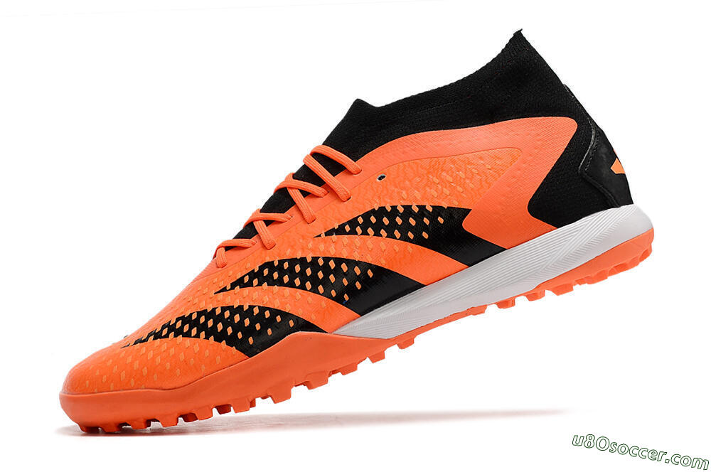Adidas Predator Accuracy.1 TF Artificial Turf Soccer Shoes - Orange/Black 5