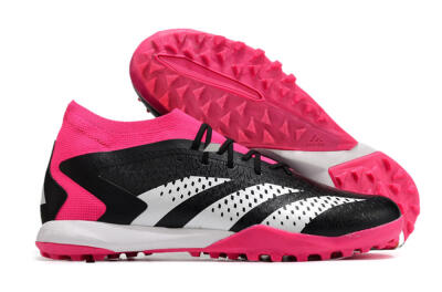 Adidas Predator Accuracy.1 TF Artificial Turf Soccer Shoes - Black/White/Pink