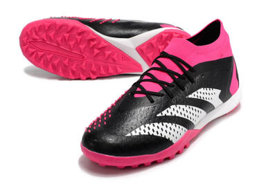 Adidas Predator Accuracy.1 TF Artificial Turf Soccer Shoes - Black/White/Pink