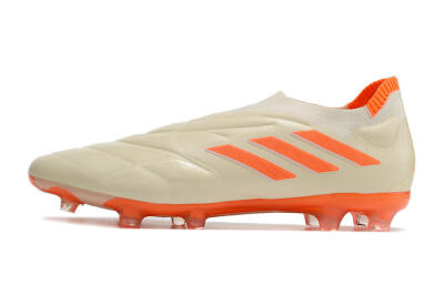 Adidas Copa Pure+ FG Firm Ground Soccer Cleats - White/Orange