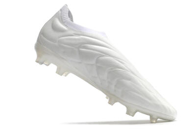 Adidas Copa Pure+ FG Firm Ground Soccer Cleats - White/White