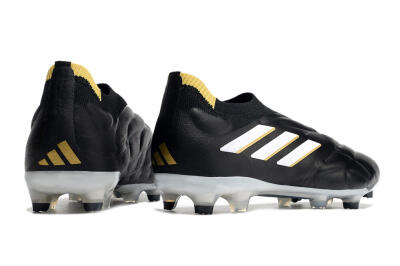 Adidas Copa Pure+ FG Firm Ground Soccer Cleats - Black/White