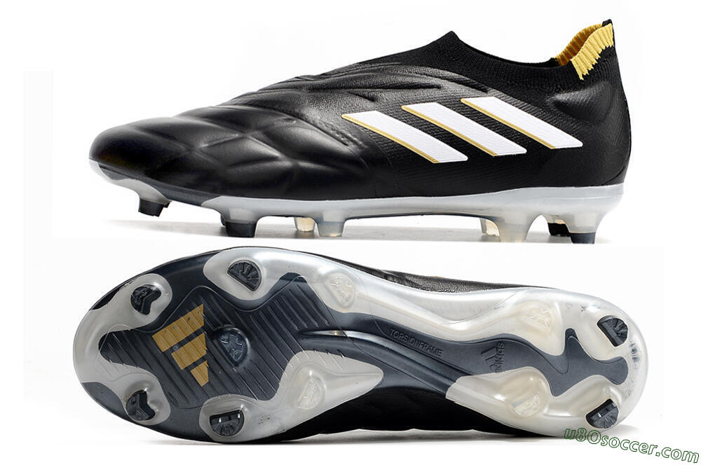 Adidas Copa Pure+ FG Firm Ground Soccer Cleats - Black/White 0