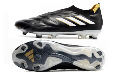 Adidas Copa Pure+ FG Firm Ground Soccer Cleats - Black/White