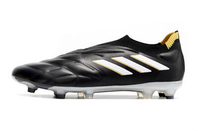 Adidas Copa Pure+ FG Firm Ground Soccer Cleats - Black/White