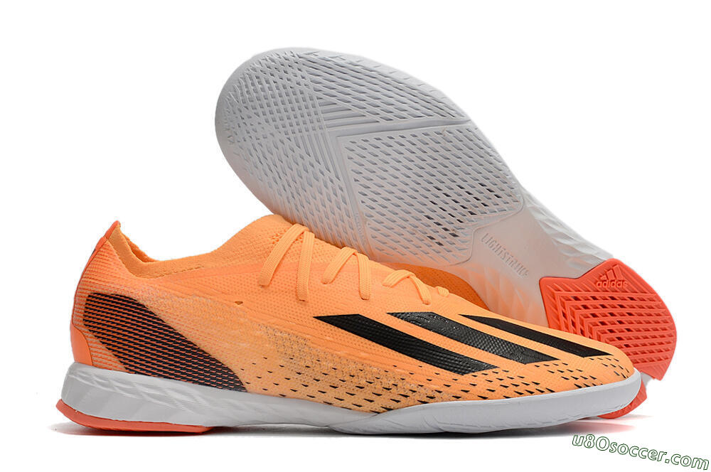 Adidas X Speedportal.1 IC Indoor & Futsal Soccer Shoes - Orange/Black 1