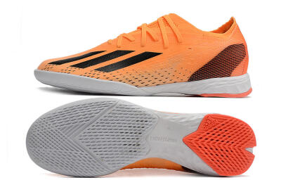 Adidas X Speedportal.1 IC Indoor & Futsal Soccer Shoes - Orange/Black