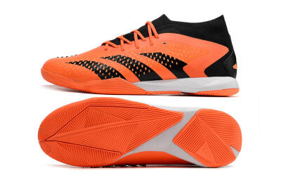 Adidas Predator Accuracy.1 IC Indoor & Futsal Soccer Shoes - Orange/Black