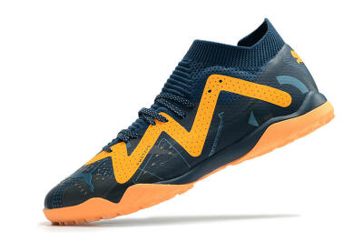 Puma Future Match TT TF Artificial Turf Soccer Shoes - Blue/Yellow