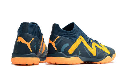 Puma Future Match TT TF Artificial Turf Soccer Shoes - Blue/Yellow